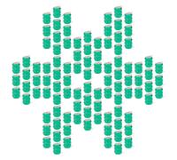 vhbw 100x NiMH pile bouton de remplacement pour type V80H 3 épingles 80mAh 3,6V convient pour les batteries de modélisme etc.