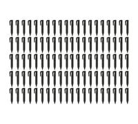 vhbw 100x piquets de fixation pour câble périphérique compatible avec Bosch Indego robot tondeuse - Lot ancrages au sol, plastique noir