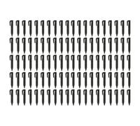 vhbw 100x piquets de fixation pour câble périphérique compatible avec Kärcher robot tondeuse - Lot ancrages au sol, plastique noir