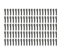 vhbw 100x piquets de Fixation pour câble périphérique Compatible avec Zuchetti Robot Tondeuse - Lot ancrages au Sol, Plastique Noir