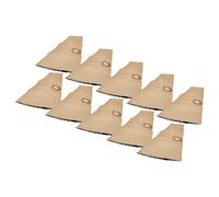 vhbw 100x Sacs compatible avec Electrolux 923, 930, 925, DP9000, 951, 945, 990, 920, 922, 921 aspirateur - 34cm x 17cm marron