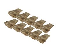 vhbw 100x Sacs compatible avec Kärcher SE2001, WD2500M, SE 6.100, SE3001, SE 5.100 aspirateur - 42cm x 25cm marron