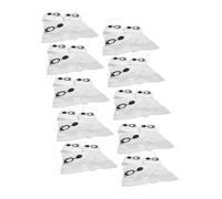 vhbw 100x Sacs compatible avec Mafell 25 S, S25, S 50 M, S 50, S 35 M, S 25 M, S 25 aspirateur - 43cm x 32cm blanc