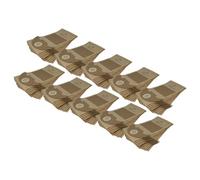 vhbw 100x Sacs remplacement pour Menalux 4885p pour aspirateur - 42cm x 25cm marron