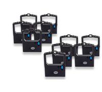 vhbw 10x bande d'encrage type 9002303 pour imprimante matricielle OKI Microline ML-321, ML-3320, ML-3321, ML-390, ML-5320.