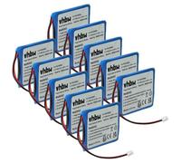 vhbw 10x Batterie compatible avec Ericsson DT390 téléphone fixe sans fil (650mAh, 3,7V, Li-ion)