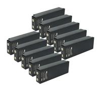 vhbw 10x Batterie compatible avec Scanreco BS590, 960, 16131, 790,, 592, 590 opérateur télécommande industrielle (2000mAh, 7,2V, NiMH)