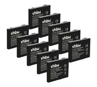 vhbw 10x Batterie compatible avec Siemens A58, C65, C70, C72, A31, AX72 pour C71, C66, C75, AX75, C65V téléphone fixe sans fil (750mAh, 3,7V, Li-ion)