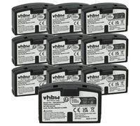 Vhbw 10x Batterie Compatible Avec Williams Sound Rx237, Wir 239, Rx239, Rx238, Wir 238, Wir 237 Casque Audio, Écouteurs Sans Fil (60mah, 2,4v, Nimh)