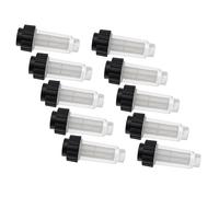 vhbw 10x Cartouche anticalcaire compatible avec Kärcher K 2.100, K 2.120, K 2.120 T 50, K 2.14, K 2.15 nettoyeur vapeur avec raccord d'eau 3/4