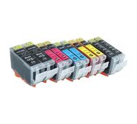 vhbw 10x Cartouches Compatible avec Canon Pixma IP5200