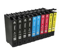 vhbw 10x Cartouches Compatible pour Epson Stylus C64