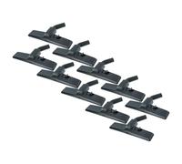 vhbw 10x Embout pour tapis compatible avec Hitachi CV-2500, CV-200P, CV-2600, CV-2000, CV-200 avec connexion ronde 32mm