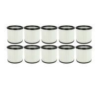 vhbw 10x filtre à cartouche compatible avec Aqua Vac Hobby 33, 1000, 36, 44, 11, 22, 24 aspirateur - Filtre plissé
