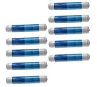 vhbw 10x Filtre à eau cartouche compatible avec LG Electronics GW-P226YLQA, GWP2271YQA, GWP2272SSQA, GWP2276YLQA réfrigérateur Side-by-side