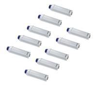 vhbw 10x Filtre à eau compatible avec DeLonghi ECAM 21.110.W, ECAM 21.117.B machine à café automatique, machine à expresso