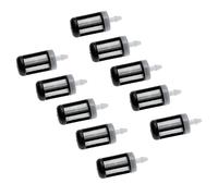 vhbw 10x Filtre à essence compatible avec Stihl FS 130, FS 130 R, FS 110 R, FS 120 outils de jardin comme des tronçonneuses rotofils
