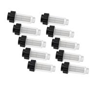 vhbw 10x Filtre anti-particules compatible avec Nilfisk C 110.7-5 X-tra, C 120.7-6 PC nettoyeur avec raccord 3/4" - Filtre avec boîtier