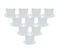 vhbw 10x Filtre compatible avec Black & Decker Dustbuster NV4820CN, NV4820N, NV4820, NV3620N aspirateur sans-fil - Filtre anti-saleté