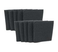 vhbw 10x filtre compatible avec Einhell TE-VC 2230 SACL, 2230 SACL; EX; CH, 2230 SACL; EX; UKCA aspirateur - Filtre en mousse noir
