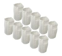 vhbw 10x Filtre compatible avec Güde GAA 65.1 55442, GAA 65.1 55137, GAA 1000 55157 aspirateur à copeaux