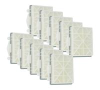 vhbw 10x filtre compatible avec Kärcher CV 38/2, CV 30/1, CV 38/2 Adv, CV 48/2 Adv, CV 38/1, CV 48/2 aspirateur - filtre HEPA noir / blanc