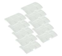 vhbw 10x Filtre compatible avec Sebo Automatic X3, XP, X4, X1, X2, X5, XP 3, XP 2 aspirateur - filtre de sortie d'air, blanc