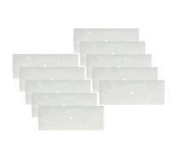 vhbw 10x filtre fin remplacement pour Panasonic ANH300-4871, ANH300-4870 pour sèche-linge