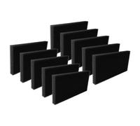 vhbw 10x filtre mousse compatible avec Gorenje D7565 NO, D75F65K, D7665N, D7664N, D7566, D7565NO, D75F65J, D 7665 N, D 7664 N, D76SY2B sèche-linge