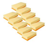 vhbw 10x filtre plissé plat F7 compatible avec Hilti VC 20 U, VC 40 U, VC 40 UM, VC 20 UM aspirateur - Élément filtrant