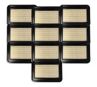 vhbw 10x filtre plissé plat F7 compatible avec Mirka 1242 M AFC