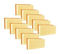 vhbw 10x filtre plissé plat L - M compatible avec Festool CT 22 E, CT 11 E, CT 44 E/LE, CT 33 E/LE aspirateur sec/humide, aspirateur