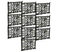 vhbw 10x filtre protection moteur compatible avec Siemens VSZ2V3171, VSQ 8SEN 72 C/03, VSQ 8SEN 72 B/08, VSZ3B212, VSZ3, VSQ 8SEN 72 C/05 aspirateurs
