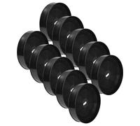 vhbw 10x Filtres à charbon actif compatible avec Oranier Aura 90 W, Carina, Carmen, Clario, Boria, Caree Isola hotte aspirante - 17,05 cm