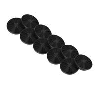 vhbw 10x Filtres à charbon actif compatible avec Respekta CH 1060 R, CH 1060 S, CH 1060 O, CH 1060 T, CH 1060 W, CH 1060 SG hotte aspirante