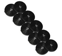 vhbw 10x Filtres à charbon actif remplacement pour Respekta MIZ1000N, MIZ1000 pour hotte aspirante - 17,5 cm