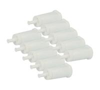 vhbw 10x Filtres à eau compatible avec Sage Barista Touch SES880 machine à expresso, blanc