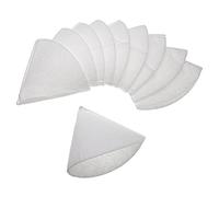 vhbw 10x Filtres coniques compatible avec Buderus FAV 125 ventilation, VMC - Filtre d'évacuation G4, DN 125, blanc