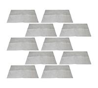 vhbw 10x Filtres non-tissé compatible avec Miele hotte de cuisine 60 cm - 57 x 47 x 0,3 cm, microfibres non tissées