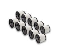 vhbw 10x Filtres ronds pour aspirateur multifonctions Einhell AS 1100, 1250, 1250N, 1400