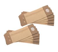 vhbw 10x Filtres turbo remplacement pour Makita 193293-7 pour ponceuse, ponceuse orbitale - Lot de sacs d'aspiration en papier