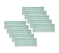 vhbw 10x Lingettes de nettoyage microfibre remplacement pour Leifheit 57501-2 pour laveur de sol