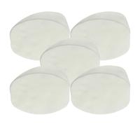 vhbw 10x Micro-filtre hygiénique compatible avec Nilfisk GA70, GS90, GS84, GS80, GM90, GM80, GD90c, GD90, GD80 aspirateur - Filtre à air blanc