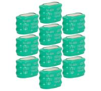 vhbw 10x NiMH pile bouton de remplacement pour type 3/V150H 150mAh 3,6V convient pour les batteries de modélisme etc.
