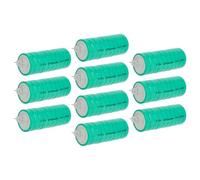 vhbw 10x NiMH Pile Bouton de Remplacement pour Type V250H 250mAh 12V Convient pour Les Batteries de modélisme etc.