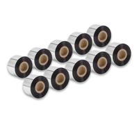 vhbw 10x Papier thermique, x ruban à transfert thermique, noir 40mm pour fax ou imprimante Citizen 2001, 4081, 4121, 631, 7201e, 8301, 9001, ...