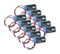 vhbw 10x Pile Remplacement pour Verisure CR-2/3AZ pour système d'alarme (1350mAh, 3V, Li-MnO2)