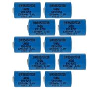 vhbw 10x Piles au Lithium ER14250 Remplacement pour TL-5101