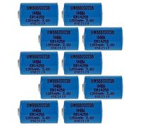 vhbw 10x Piles au Lithium ER14250 Remplacement pour TL-5151, TL-5151S, TL5151S, UHE-ER14250 - Piles spéciales (1200mAh, 3,6V, Li-SOCl2)