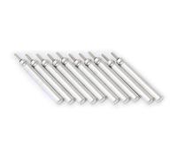 vhbw 10x Piles bâton de type CR322, CR435, BR435, CR311 compatible avec les flotteurs de pêche nocturne à LED (50mAh, 3V, lithium)